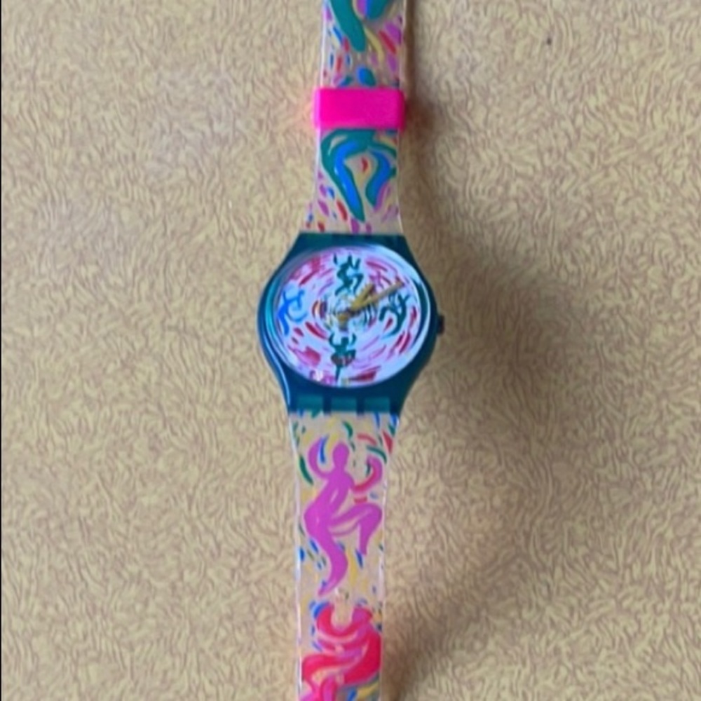 Vintage Swatch Watch ⭐️ Girotondo ⭐️1994 RARE!